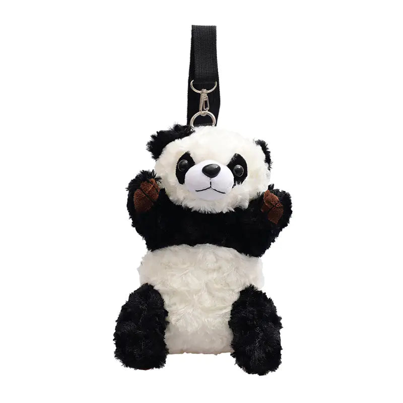 Cute Plush Panda Mini Shoulder Bag