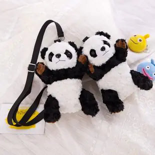 Cute Plush Panda Mini Shoulder Bag